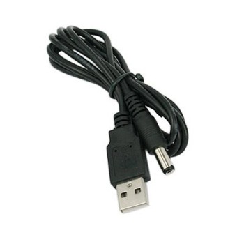 Supply A Cable DC 5.5mm x Power 2.1mm To USB USB Socket Male Cable Cord DC Plug