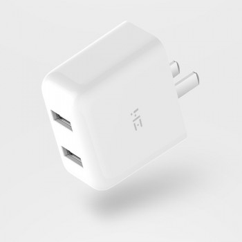 Xiaomi ZMI QC3.0 USB Dual Port Fast Charger Set + 1m Type-C Charging Cable Portable Wall Charger Adapter For Phone Tablet PC