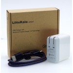 LiitoKala QC 3.0 USB Fast Charger 5 V/2.4 to 6 V/3a 9 V/2a 12 V/1.5 The Total power of 28 W for mobile phone MP3
