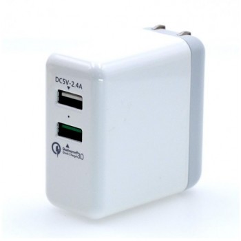 LiitoKala QC 3.0 USB Fast Charger 5 V/2.4 to 6 V/3a 9 V/2a 12 V/1.5 The Total power of 28 W for mobile phone MP3