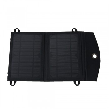 7W Portable Folding Solar Panel Charger Battery USB Output Controller Pack for Phones PSP MP4