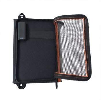 7W Portable Folding Solar Panel Charger Battery USB Output Controller Pack for Phones PSP MP4