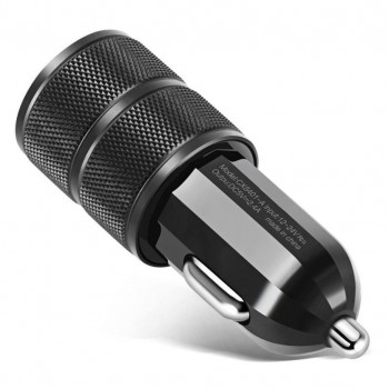Superior Quality New Design 2.1A/24W 2-Port Smart USB Quick Charge Car Charger For iphone For Samsung AU30