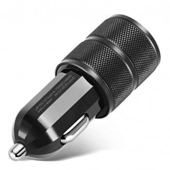 Superior Quality New Design 2.1A/24W 2-Port Smart USB Quick Charge Car Charger For iphone For Samsung AU30