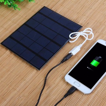 Portable 6v 3.5w 580-600MA Solar Panel USB Travel Battery Charger For iPhone 4 4s 5 5s 6 Mobile Phone USB Multimedia