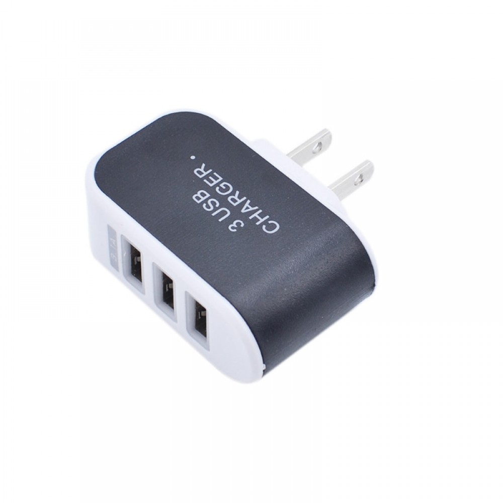1PCS Triple 3 USB Port Wall Home Travel AC Power Charger Adapter EU/US Plug For iPhone Xiaomi  for Android Phone