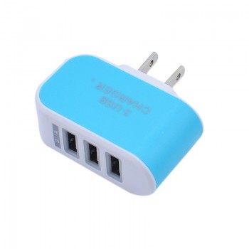 1PCS Triple 3 USB Port Wall Home Travel AC Power Charger Adapter EU/US Plug For iPhone Xiaomi  for Android Phone