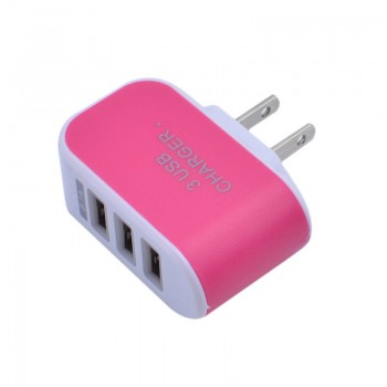 1PCS Triple 3 USB Port Wall Home Travel AC Power Charger Adapter EU/US Plug For iPhone Xiaomi  for Android Phone