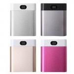OOTDTY 2 USB Ports 4x 18650 DIY Portable Battery Holder LCD Display Power Bank Case Box
