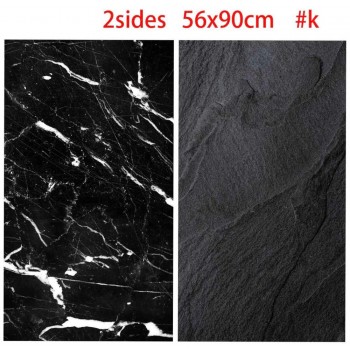 60X90cm PVC Double sides Photography Backdrops Waterproof Premium Marble Texture Background For Photo Food Jewelry Mini Items