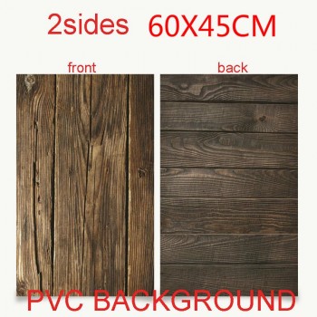 60X45cm 2sides 24color PVC Photography Backdrops Waterproof Premium Marble Texture Background For Photo Food Jewelry Mini Items