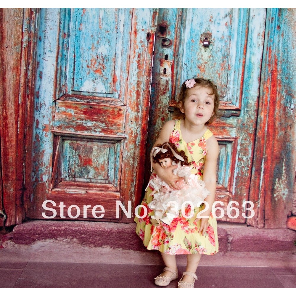 LIFE MAGIC BOX Backgrounds For Photo Studio Background  Photography Cloth Backdrops  Wooden Door Xinrui-Mumen