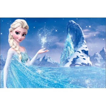 SHENGYONGBAO Frozen theme Art Cloth Custom Photography Backdrops Prop Muslin Background BXC-1015