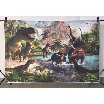MEHOFOTO Jurassic World Photography Backdrop Dinosaur Safari Jungle Party Backdrops for Birthday Decorations Photo Background