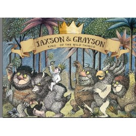 custom Where The Wild Things Are Dessert Table photography backgrounds  High quality Computer print birthday backdrop