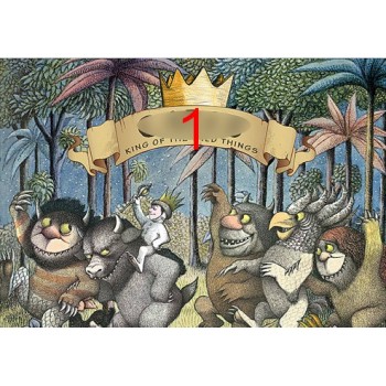 custom Where The Wild Things Are Dessert Table photography backgrounds  High quality Computer print birthday backdrop