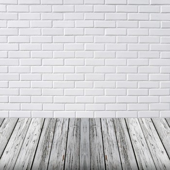 Laeacco Brick Wall Wooden Floor Portrait Newborn Baby Photography Backgrounds Customized Photographic Backdrops For Photo Studio