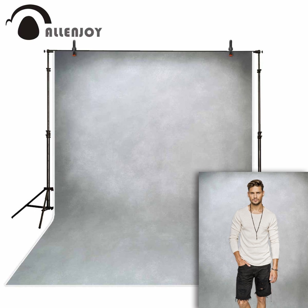 Allenjoy photographic background white gray solid color indoor old master professional photography photo background photocall