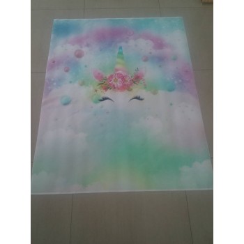 Photography backdrop Unicorn Party Rainbow Star Decor Birthday baby shower Photo Background Custom Backdrop photo Studio