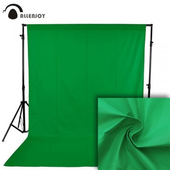 Allenjoy photography backdrops green screen hromakey chromakey video shoot background photo studio non-woven fabric professional