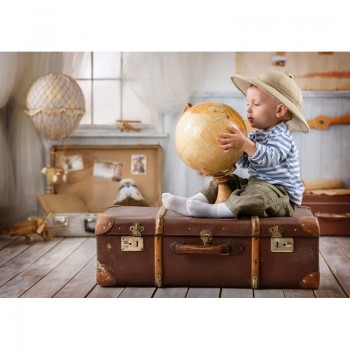 Vinyl Photography Background Newborn Baby Room Toy Traveling Case Computer Print Children Backdrops for Photo Studio S-2625