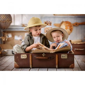 Vinyl Photography Background Newborn Baby Room Toy Traveling Case Computer Print Children Backdrops for Photo Studio S-2625