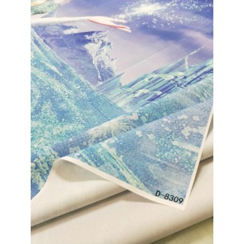 5x7ft HUAYI Birthday Party Photography Newborn Backdrop for Frozen Dessert table Cartoon Background D-8309
