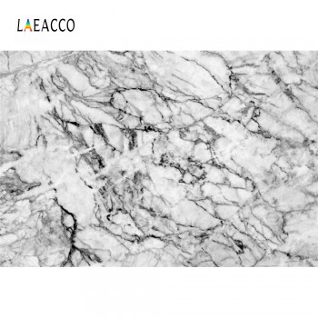 Laeacco Marble Stone Texture Pattern Portrait Photography Backgrounds Customized Fabric Photographic Backdrops For Photo Studio