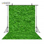 Laeacco Green Grass Ground Floor Baby Newborn Photography Backgrounds Customized Photographic Backdrops Props For Photo Studio