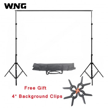 2.6m*3m/8.5ft*9.8ft Photo Background Backdrop Support Stand System Kit Set Photography Accessory Photo Background Backdrop Stand