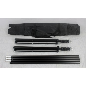 2.6m*3m/8.5ft*9.8ft Photo Background Backdrop Support Stand System Kit Set Photography Accessory Photo Background Backdrop Stand