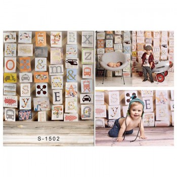 5x7ft Seamless Vinyl cloth and No wrinkle Washable Polyester Photography Backdrops Computer Printing Background S-1502