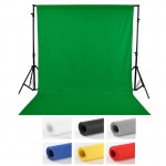 2X3m Photography backdrops Green screen hromakey background chromakey non-woven fabric Professional for Photo Studio 7colors