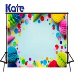 Kate Photo Background 8x8ft Newborn Blue Photos Baby Birthday Cake Background Children Backdrop Seamless Photo For Studio Custom