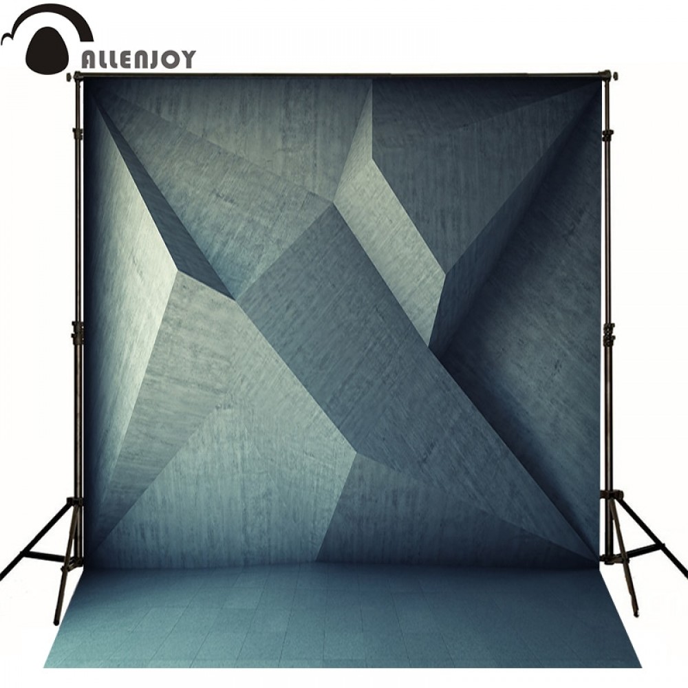 Allenjoy photographic background 3D Art gray stone kids vinyl princess photography backdrops wallpaper