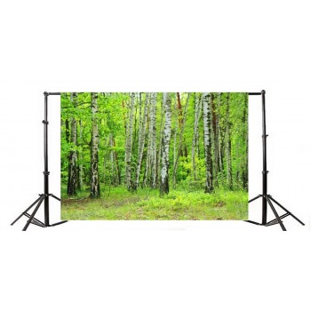 Laeacco Spring Green Forest Trees Scenic Photography Backdrops Vinyl Photo Backdrop Custom Backgrounds Props For Photo Studio