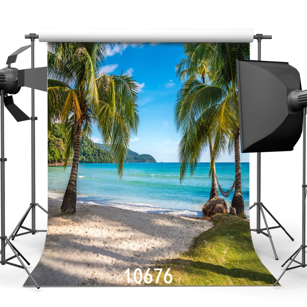 SJOLOON vinyl summer beach photography background baby Background picture digital print background pic photocall studio props