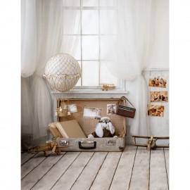 Vinyl Photography Background Computed Printed Childrens Room Travel Bag baby Backdrops for Photo Studio S-2117