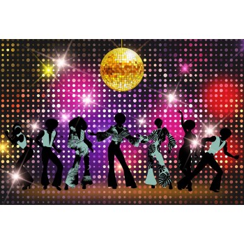 80s 90s Disco Club Party Dance Spot Light Music Sparkle Custom Banner Photo Backdrop photography background Decorations props