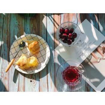 Double Sides Wood Marble Cement Wall Like Vintage Photography Background Backdrop Paper Board Prop For Food 55X86CM