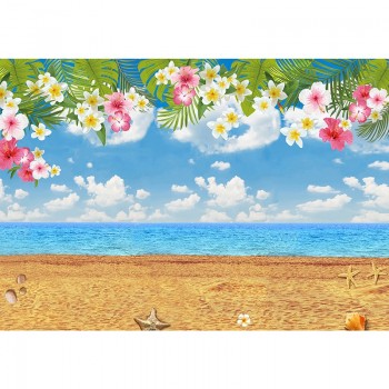 Allenjoy photography backdrops Tropical party Birthday Hawaii Summer Beach background newborn baby shower photocall