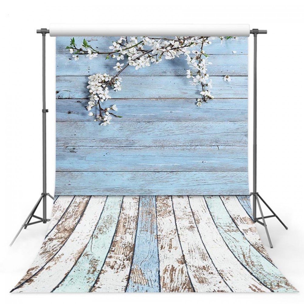 Vinyl Photography Backdrops wood floor photo Backgrounds child photography studio 5x7ft backdrops flowers ornaments fotografia