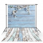 Vinyl Photography Backdrops wood floor photo Backgrounds child photography studio 5x7ft backdrops flowers ornaments fotografia