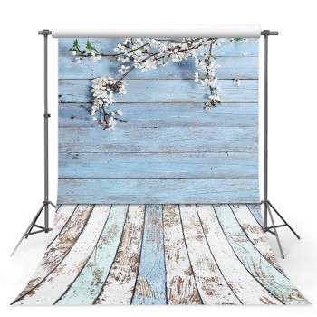 Vinyl Photography Backdrops wood floor photo Backgrounds child photography studio 5x7ft backdrops flowers ornaments fotografia
