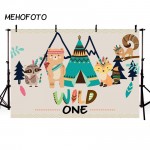MEHOFOTO Wild One Birthday Party Photography Backdrops children custom Dessert Table banner Photo Background Printed Backdrop