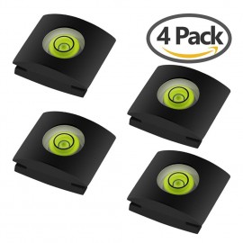 4Pcs/Set Camera Bubble Spirit Level Hot Shoe Protector Cover DR Cameras Accessories For Sony A6000 Canon Nikon eals XR64