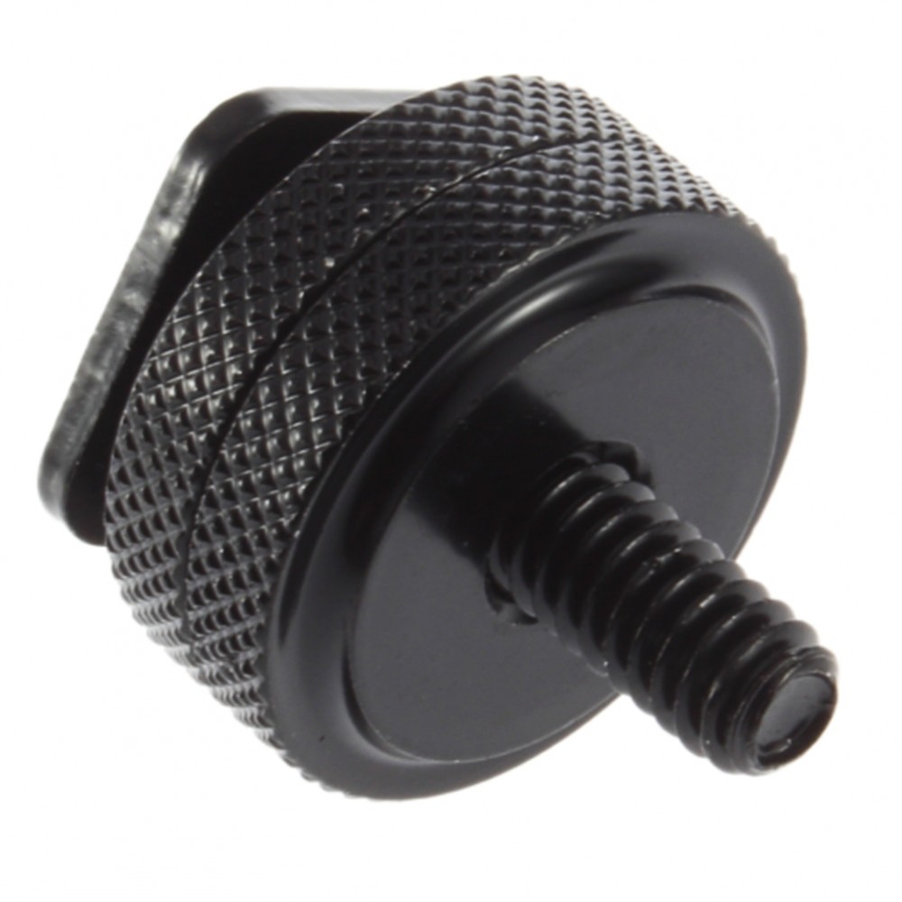 1/4\ 3/8 Tripod Screw to Flash Hot Shoe Mount Adapter For DSLR SLR on Hotshoe Studio Accessory Screw