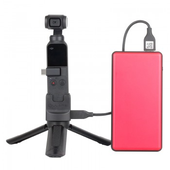 Ulanzi OP-2 Tripod Mount Adapter for DJI Osmo Pocket Accessories Handheld Gimbal Base w 1/4 Screw USB Type-C Charing Port