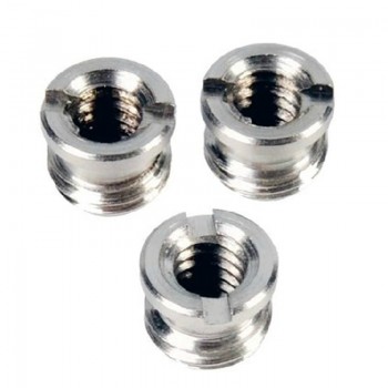 Professional 10 Pcs 1/4 Male to 3/8 Convert Screw Adapter For Tripod Monopod Ballhead DSLR SLR Camera Accessories