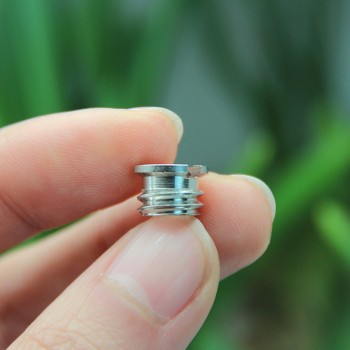 Professional 10 Pcs 1/4 Male to 3/8 Convert Screw Adapter For Tripod Monopod Ballhead DSLR SLR Camera Accessories
